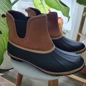 Waterproof ankle boots